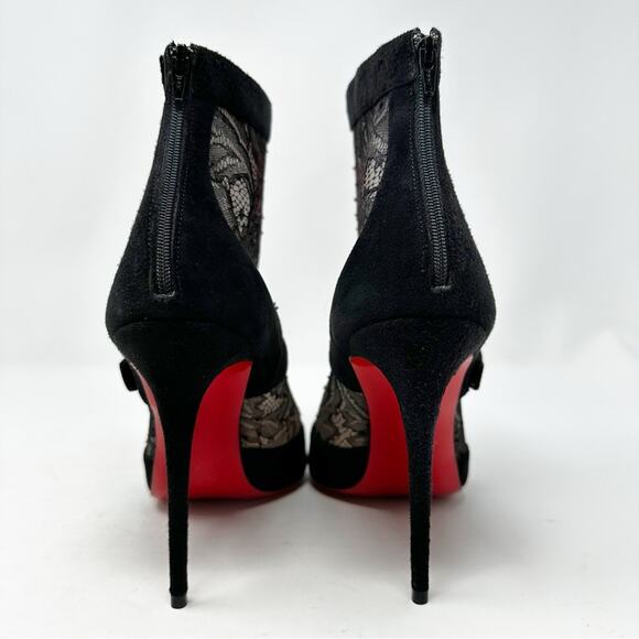 Christian Louboutin Boteboot Suede Ankle Boots 38 - Picture 7 of 12